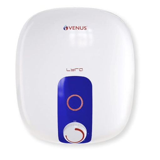 Venus Lyra 10R 10-Litre Storage Water Heater (White/Blue, BEE Star Rating - 4 Stars)